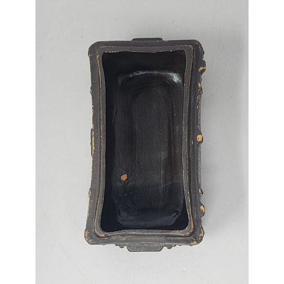 Vintage Resin/Ceramic? Trinket Box With Golf Bag Lid Design Signed WSYS 143 - Picture 9 of 13